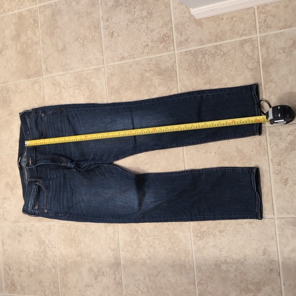 Express Skinny Mid-Rise Blue Jeans - Picture 4 of 9
